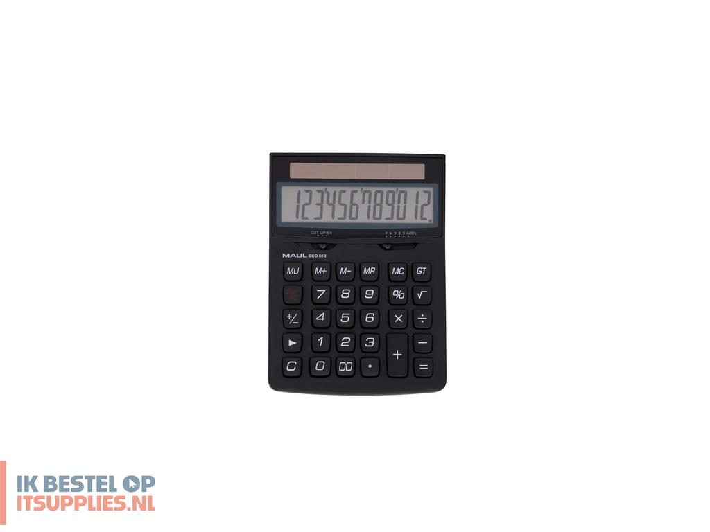 0424366-maul_eco_850_calculator_pocket_basisrekenmachine_zwart