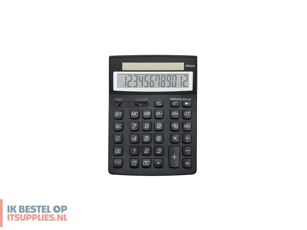 3209930-maul_eco_950_calculator_pocket_basisrekenmachine_zwart