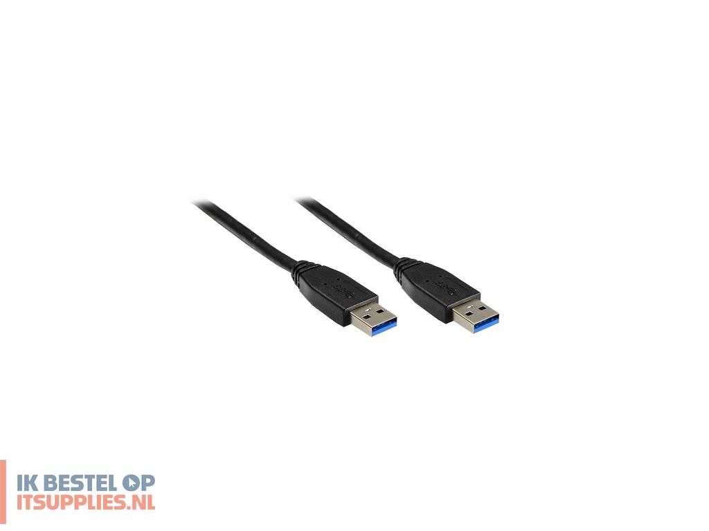 3521336-alcasa_usbusb_30_a-_05m_usb-kabel_usb_32_gen_1_31_gen_1_0-5_m_usb_a_zwart