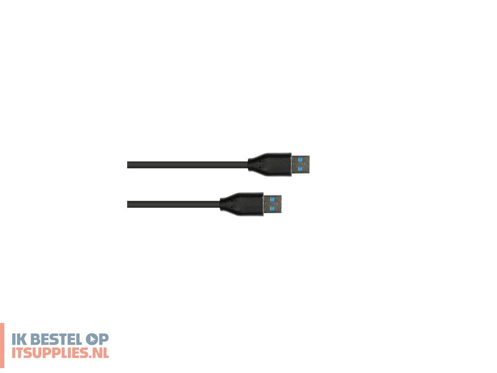0437562-alcasa_2831-aa005s_usb-kabel_usb_32_gen_2_31_gen_2_0-5_m_usb_a_zwart
