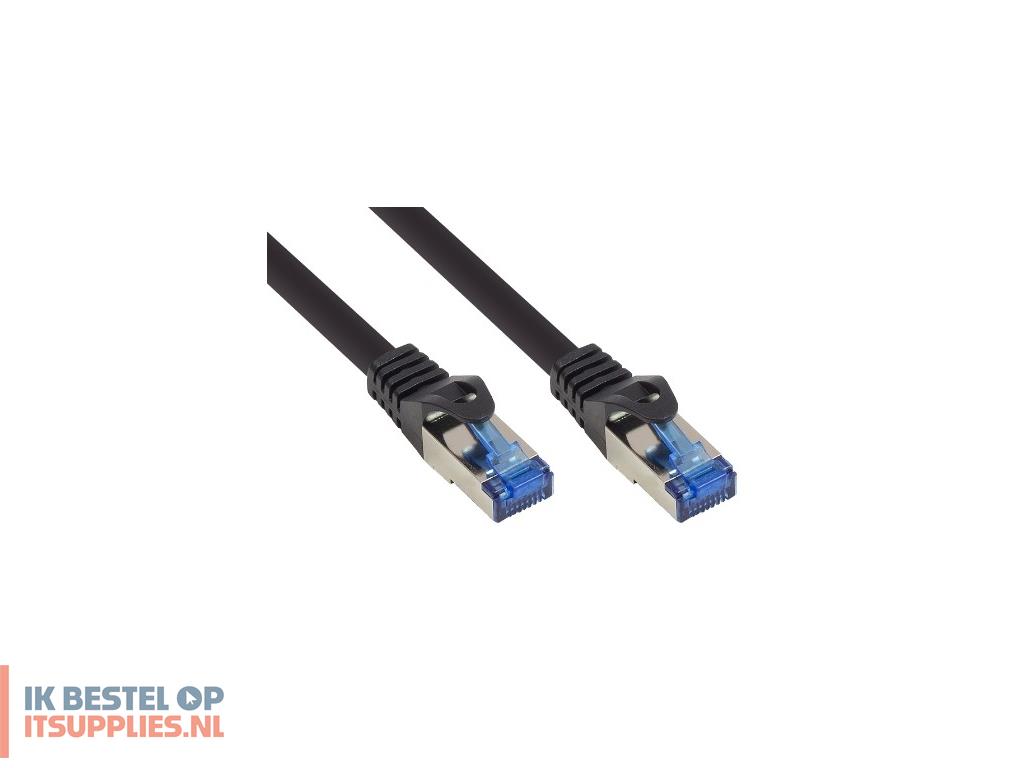 2633740-alcasa_8060-sf003s_netwerkkabel_zwart_0-25_m_cat6a_sftp_s-stp