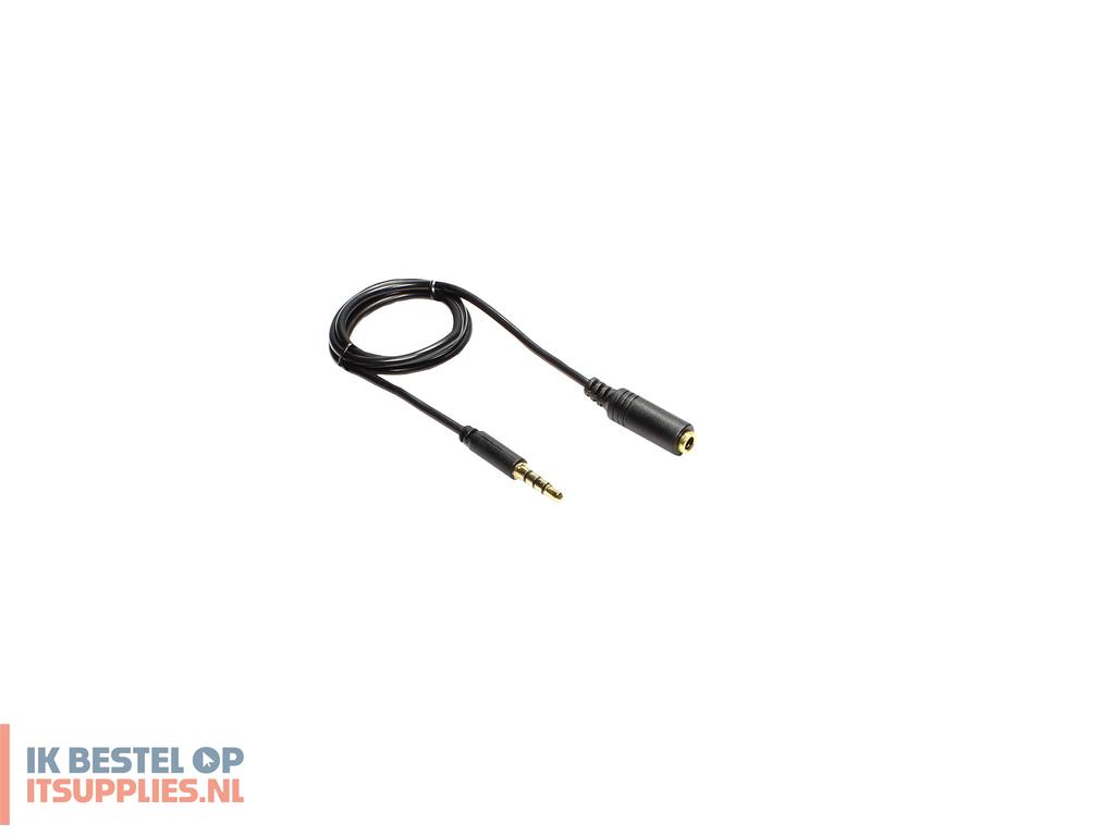 0424311-alcasa_1m-_2x35mm_audio_kabel_35mm_zwart