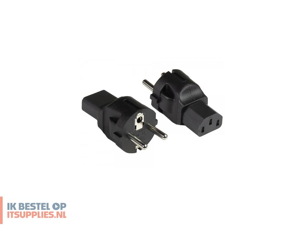 3121646-alcasa_pa-0030s_netstekker_adapter_type_ef_hybride_c13_zwart