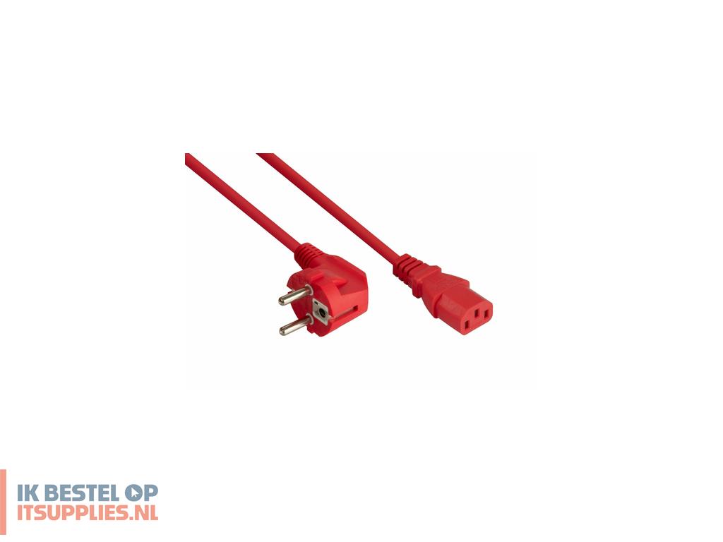 0635441-kabelmeister_sk0130-r018_electriciteitssnoer_rood_1-8_m_netstekker_type_ef_iec_c13