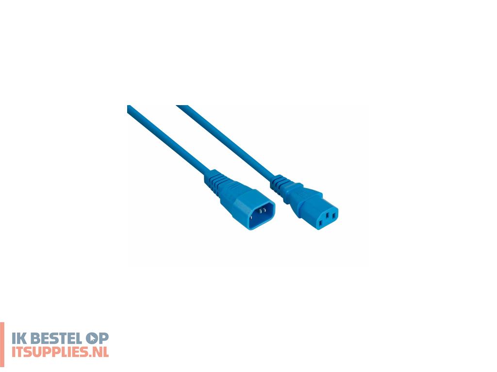 0646859-kabelmeister_sk1430-b020_electriciteitssnoer_blauw_2_m_iec_c14_c13_stekker