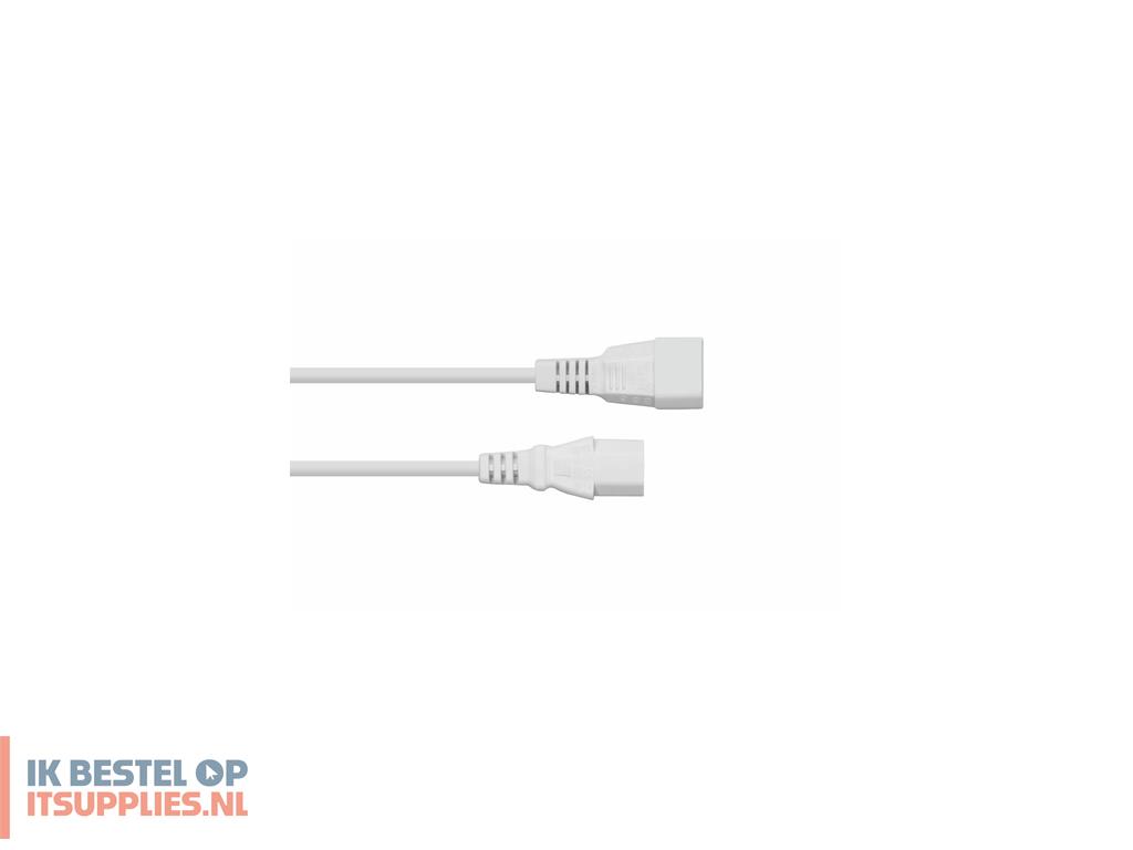 2139497-kabelmeister_sk1430-w050_electriciteitssnoer_wit_5_m_iec_c14_iec_c13
