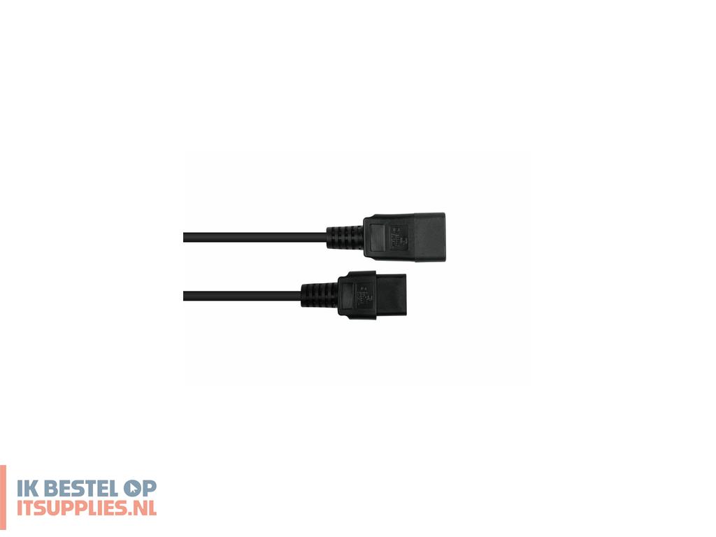 3422592-kabelmeister_sk2090-s050_electriciteitssnoer_zwart_5_m_iec_c20_iec_c19