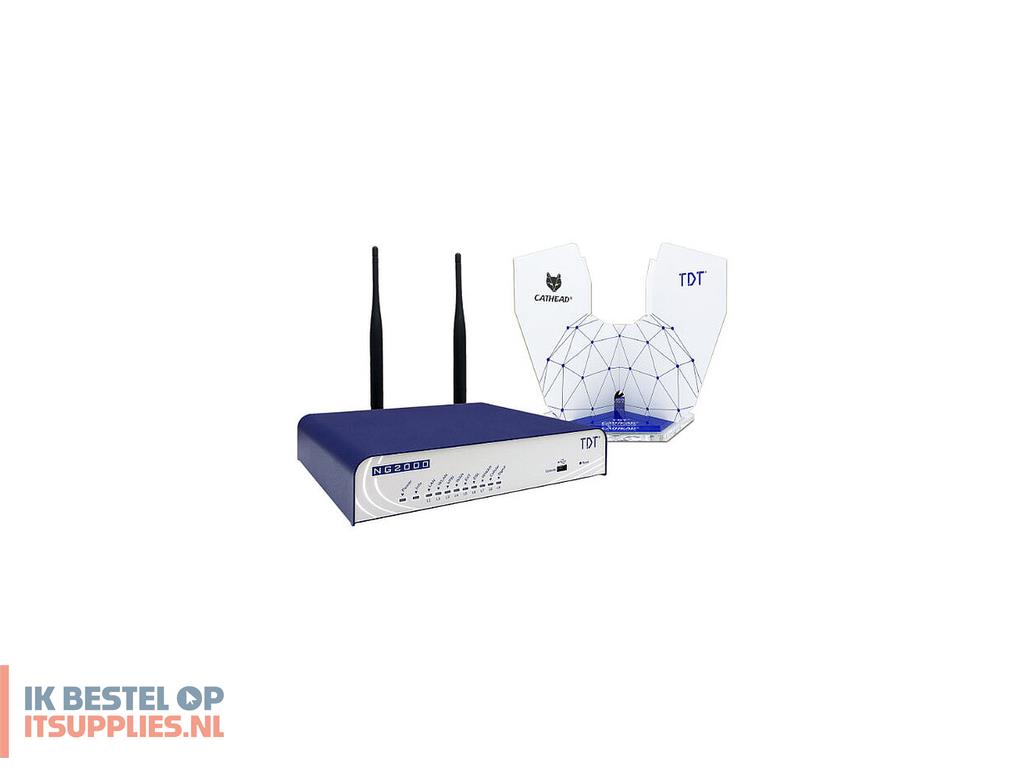 3017377-tdt_ng2000-dw_5g_draadloze_router_25_gigabit_ethernet_dual-band_24_ghz__5_ghz_grijs-_blauw