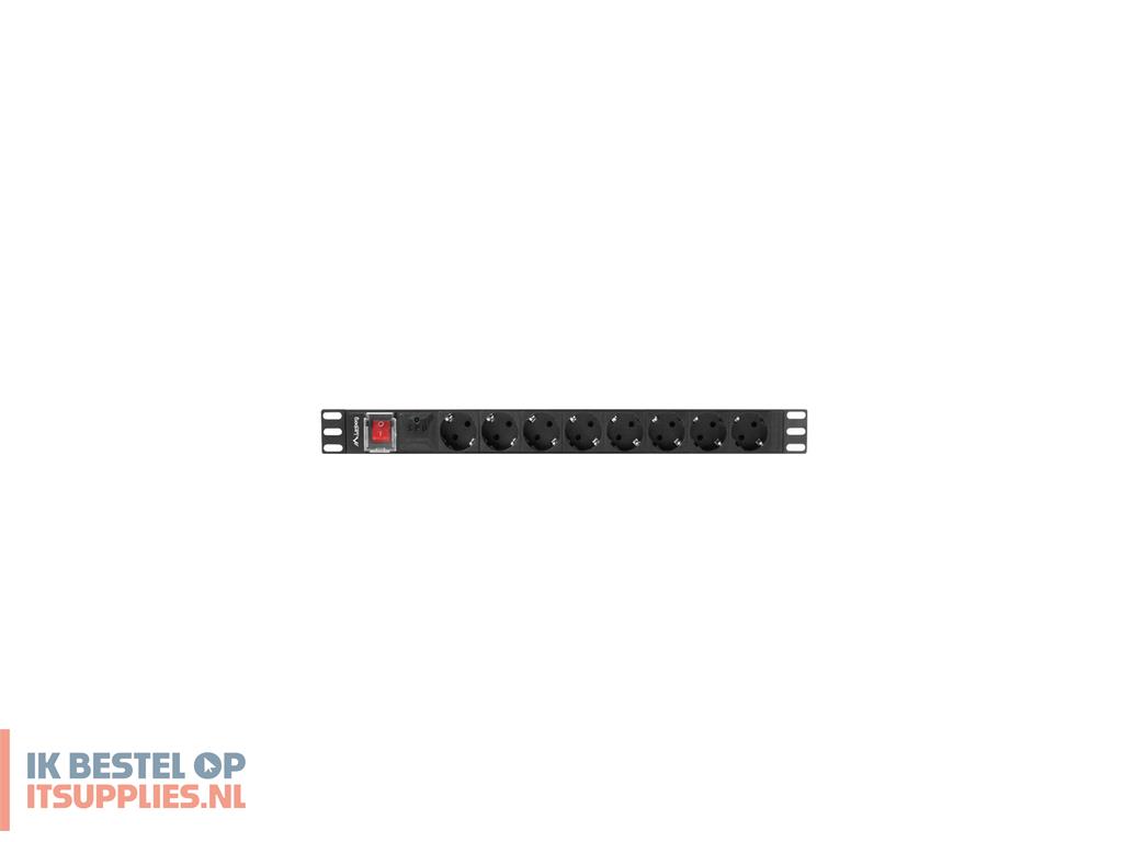 3439433-lanberg_pdu-08f-0200-bk_energiedistributie_8_ac-uitgangen_1u_zwart