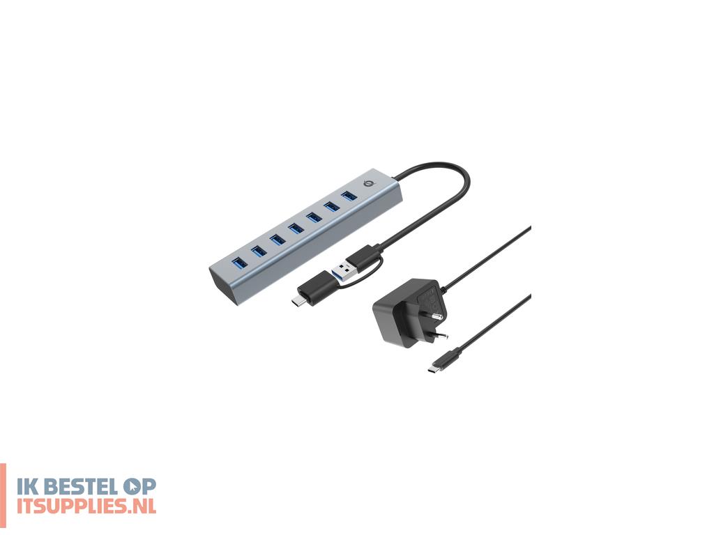 0424723-conceptronic_hubbies21gp_interface_hub_usb_32_gen_1_31_gen_1_type-a_5000_mbits_grijs