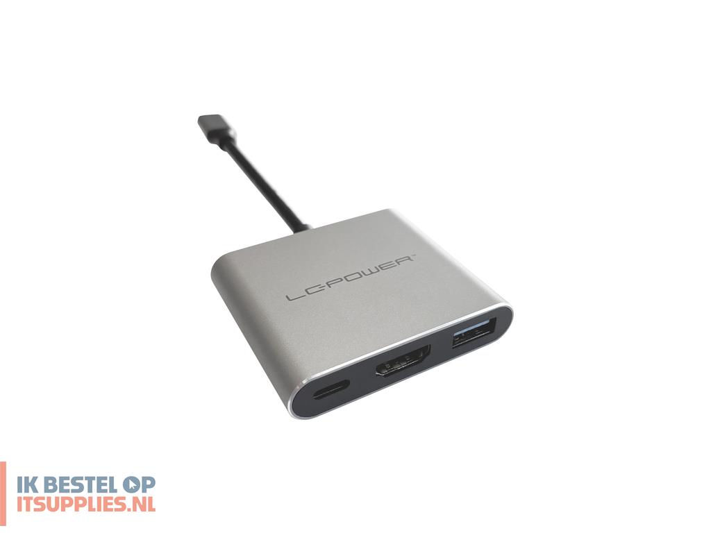1538845-lc-power_lc-hub-c-multi-4-v2_interface_hub_usb_type-c_5000_mbits_zilver-_zwart