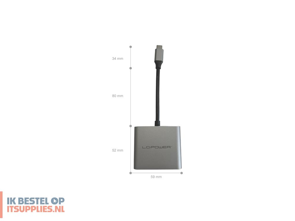 1543439-lc-power_lc-hub-c-multi-4-v2_interface_hub_usb_type-c_5000_mbits_zilver-_zwart