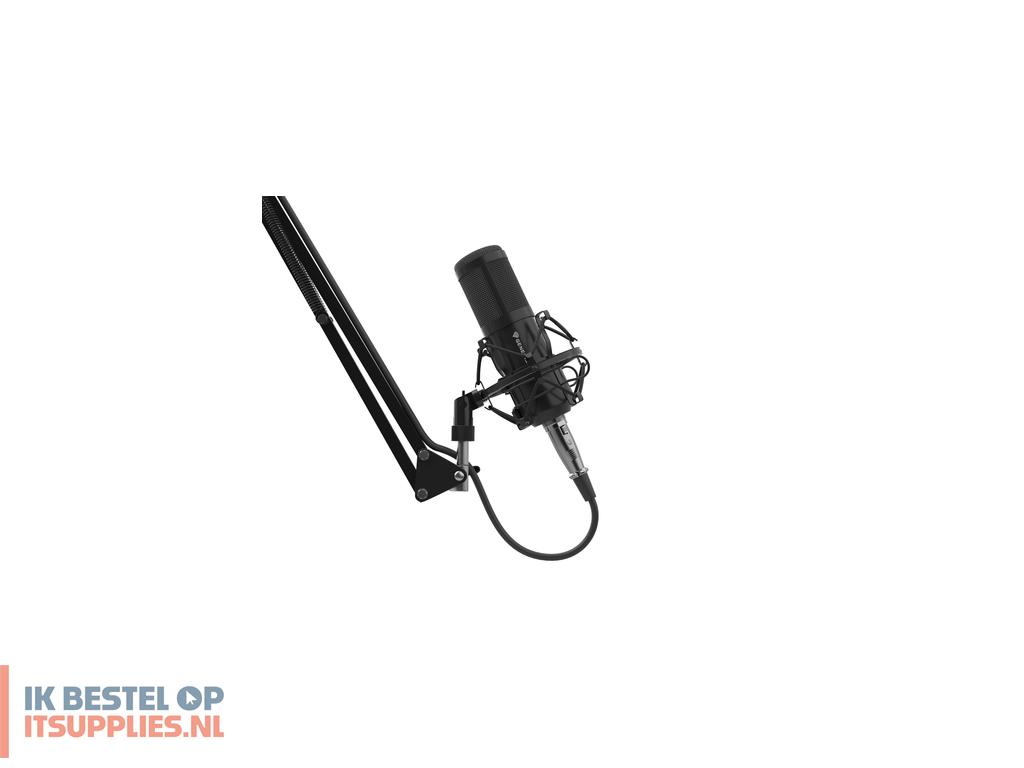 4548505-genesis_radium_300_xlr_zwart_microfoon_voor_studios
