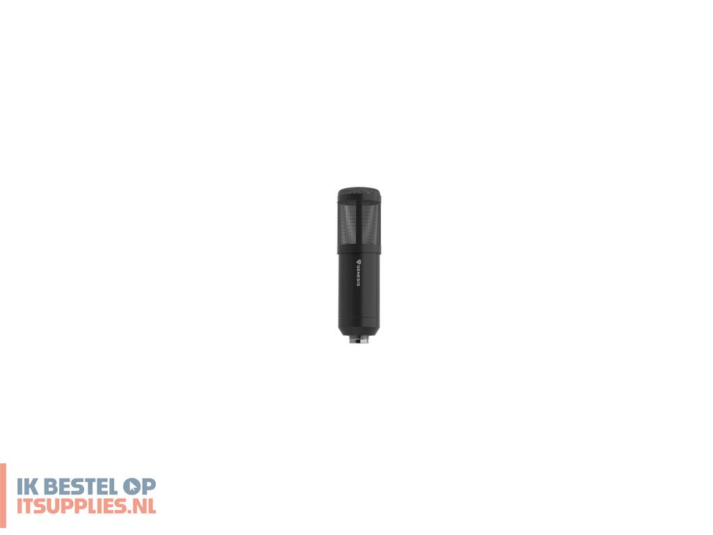 4554704-genesis_radium_300_xlr_zwart_microfoon_voor_studios