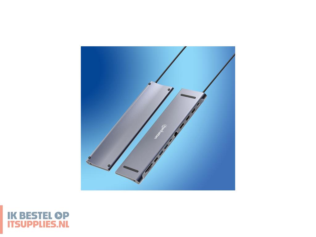 3522091-manhattan_190305_laptop_dock_poortreplicator_bedraad_usb_32_gen_1_31_gen_1_type-c_zilver