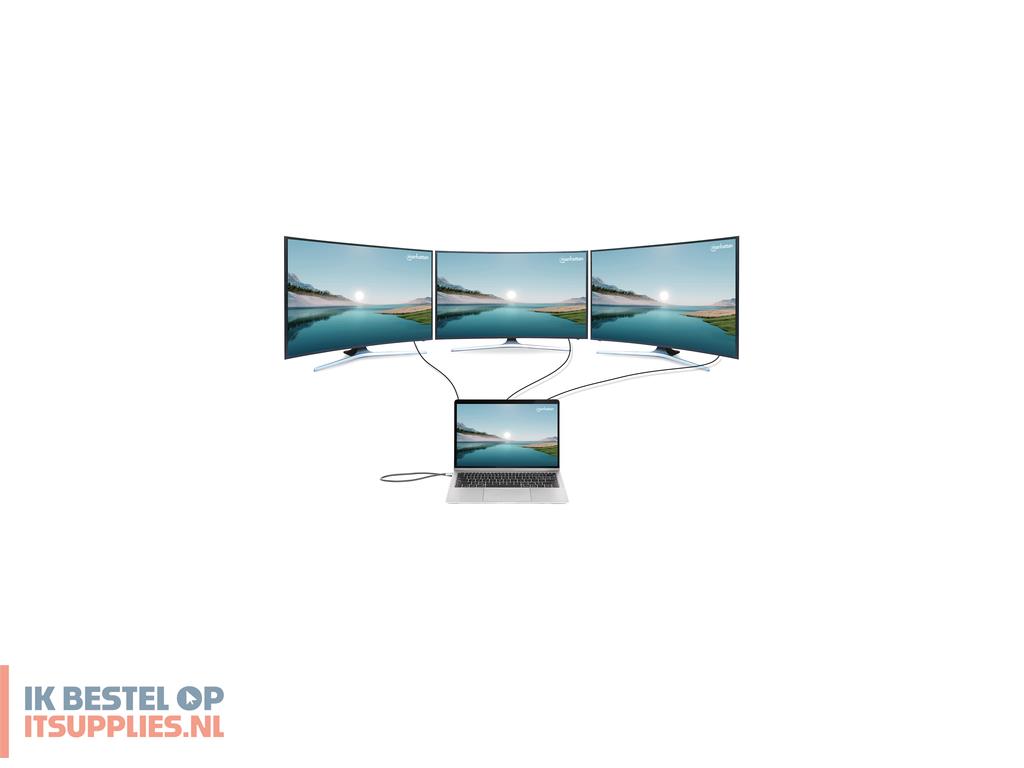 3524072-manhattan_190305_laptop_dock_poortreplicator_bedraad_usb_32_gen_1_31_gen_1_type-c_zilver