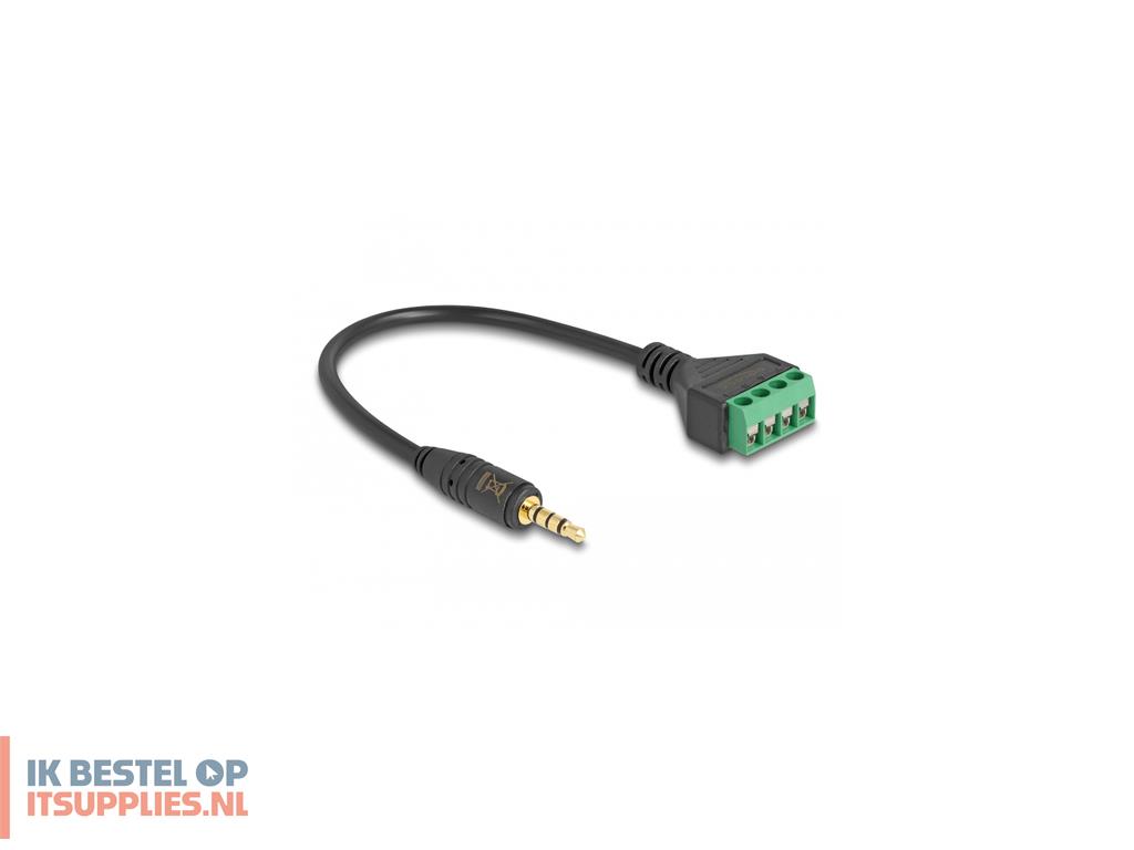 5054893-delock_66268_audio_kabel_0-2_m_35mm_eindstation_zwart-_groen