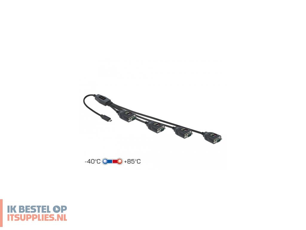 3014269-delock_90495_seriele_kabel_zwart_0-63_m_usb_type-c_rs-232_db9