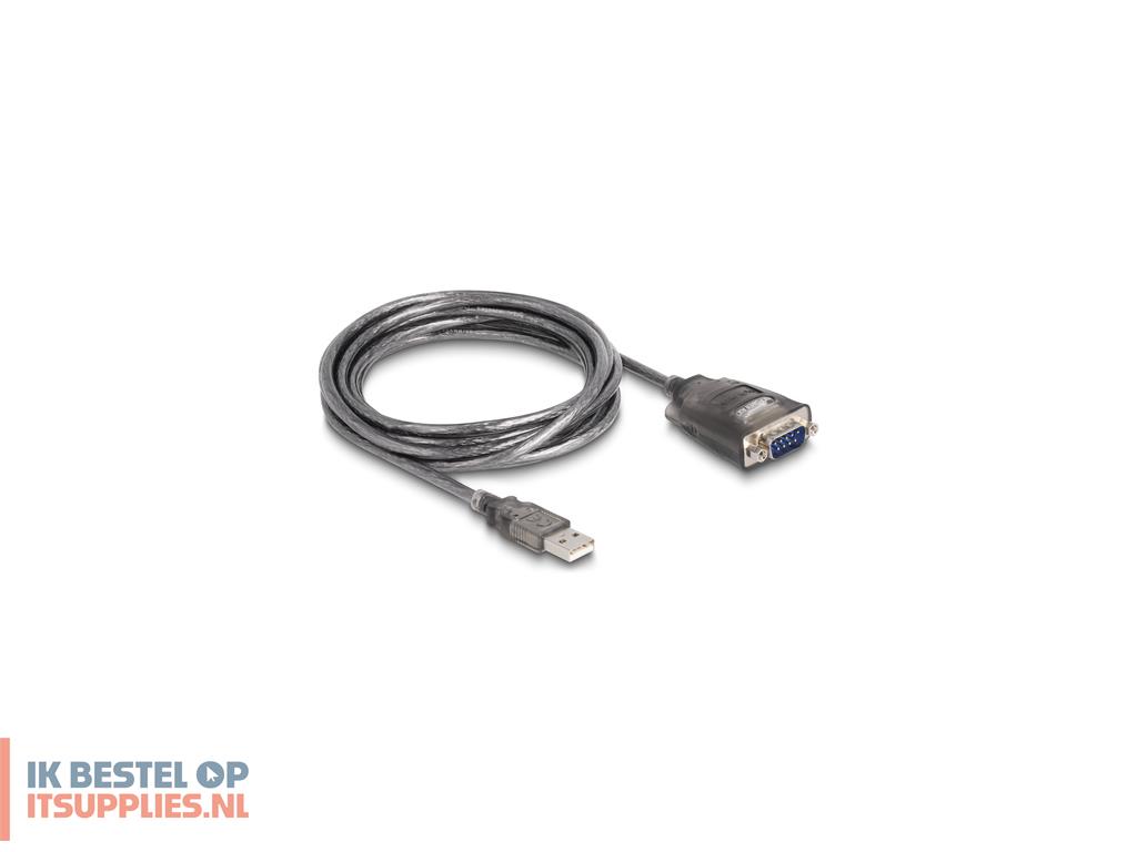 5134833-delock_61548_seriele_kabel_zwart-_transparant_3_m_usb_type-a_rs-232