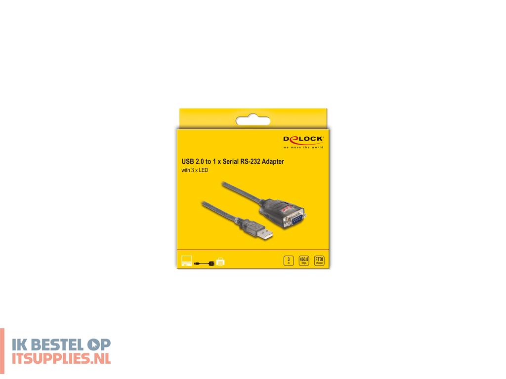 5138415-delock_61548_seriele_kabel_zwart-_transparant_3_m_usb_type-a_rs-232