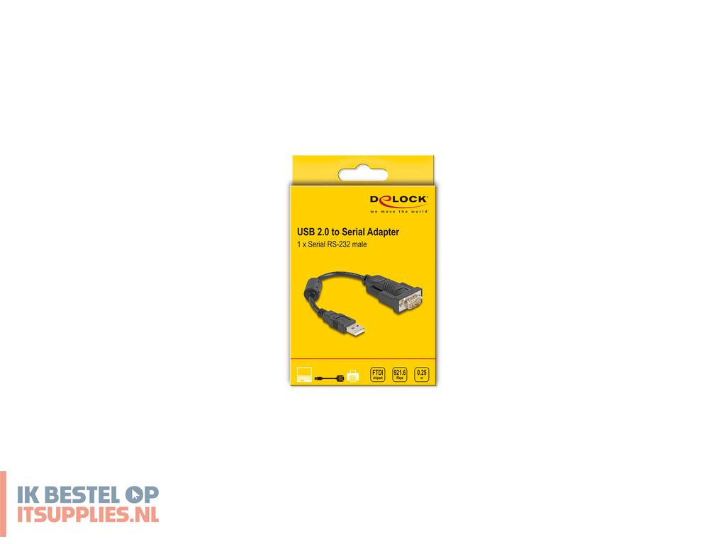 4550896-delock_61549_seriele_kabel_zwart_0-25_m_usb_type-a_rs-232