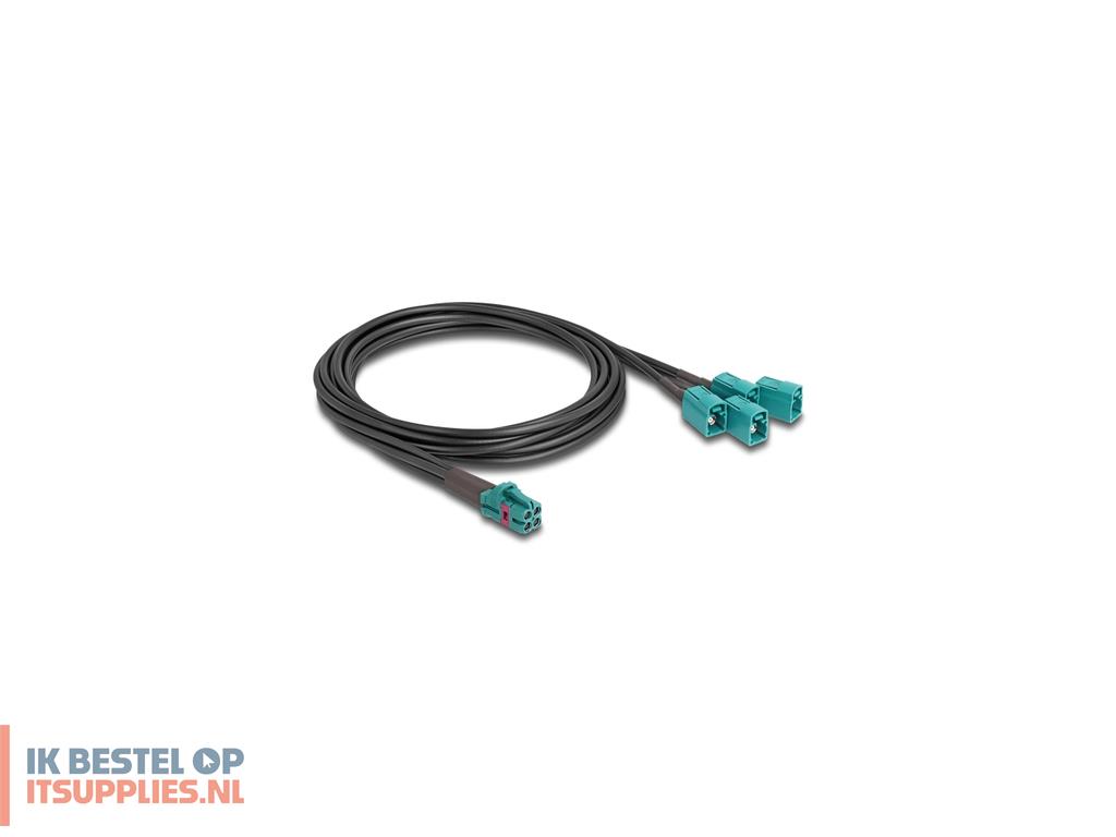 0726868-delock_90140_coax-kabel_1_m_mini_fakra_z_4_x_fakra_z_aqua-kleur-_zwart