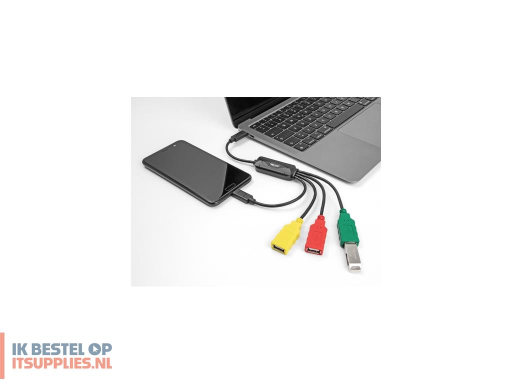 1919035-delock_64203_tussenstuk_voor_kabels_usb_type-c_3_x_usb-a_female_1_x_usb-c_meerkleurig