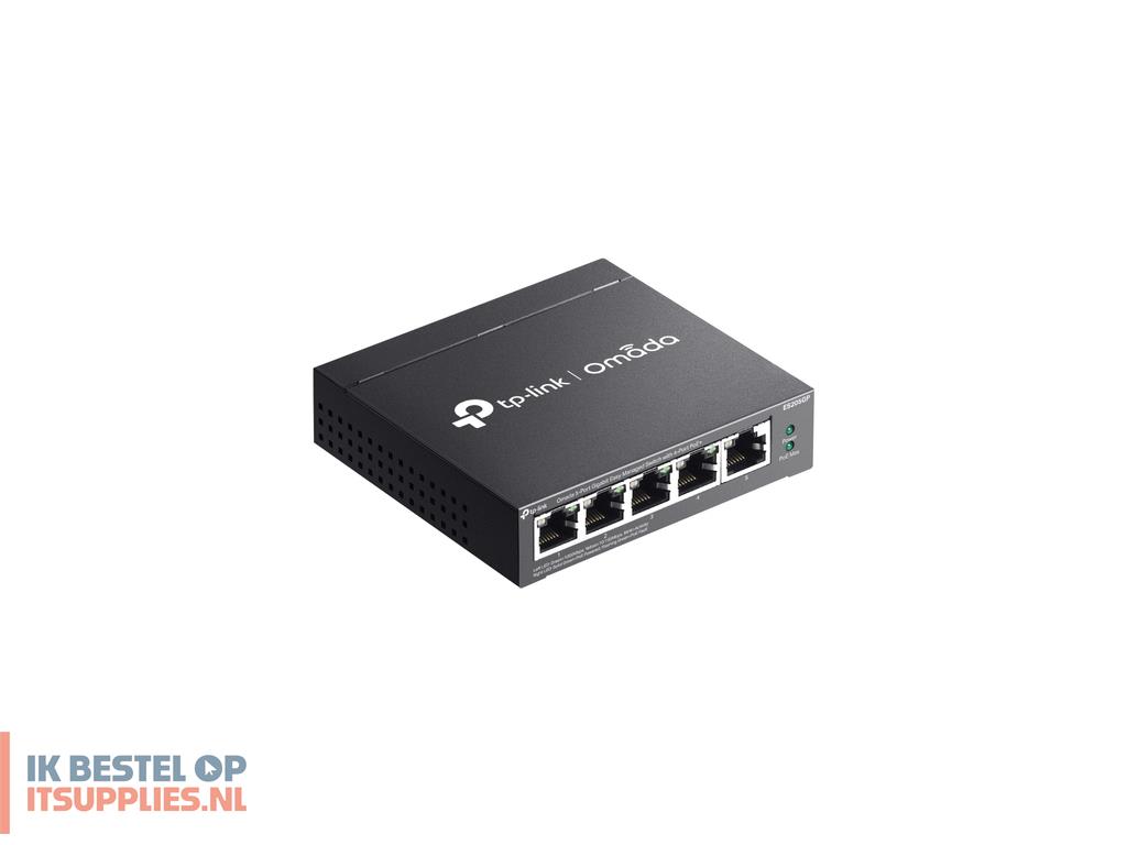 1522754-tp-link_omada_es205g_managed_gigabit_ethernet_101001000_power_over_ethernet_poe_zwart