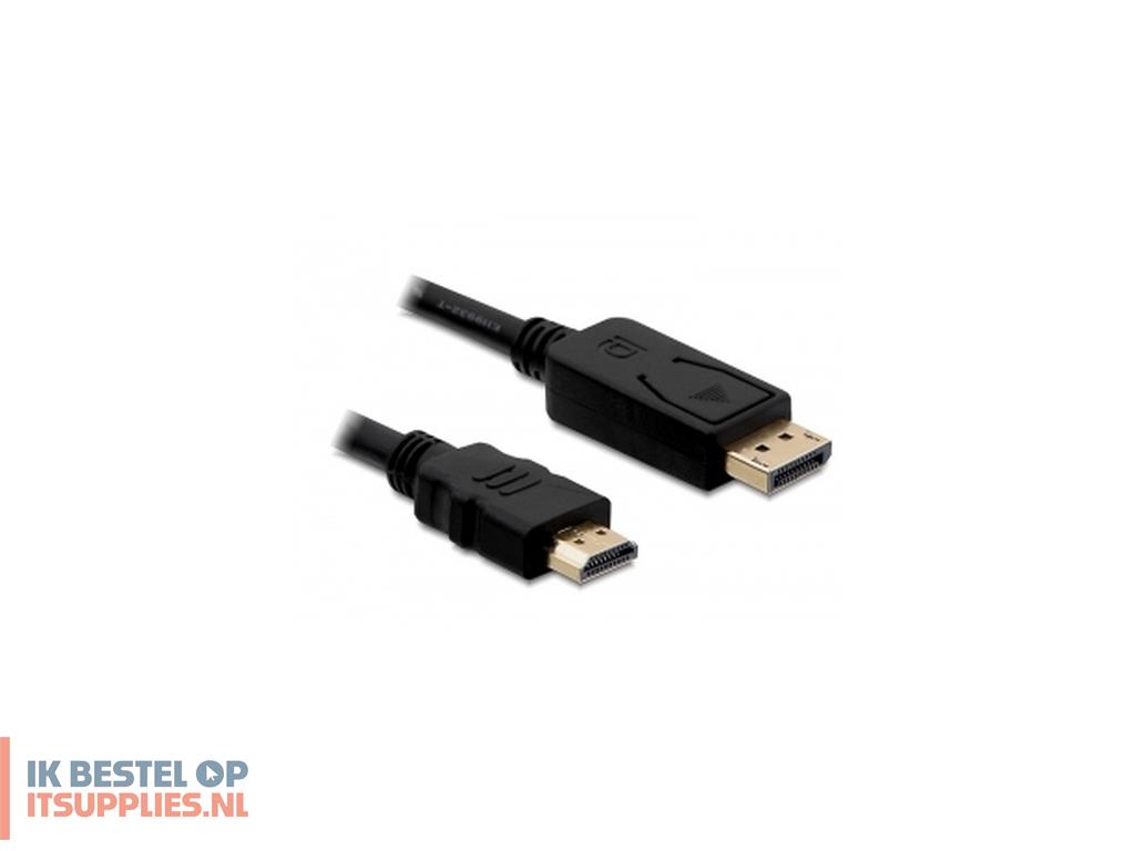 0222683-delock_cable_displayport_hdmi_mm_2m_zwart