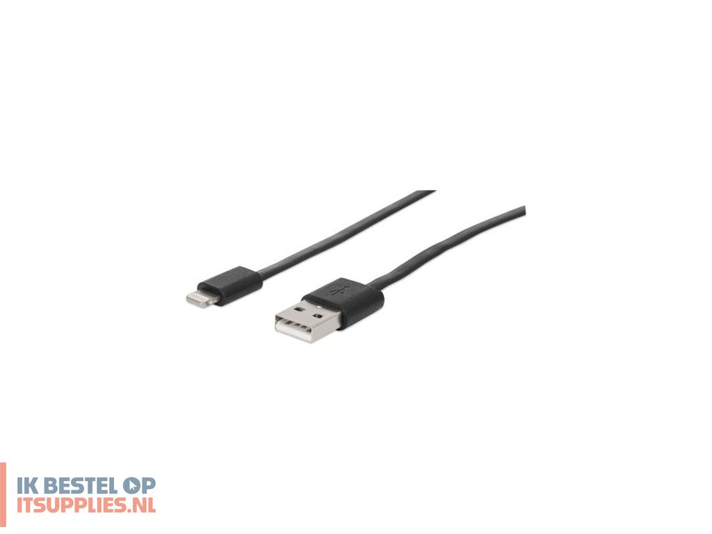1617191-manhattan_393966_lightning-kabel_0-9_m_zwart