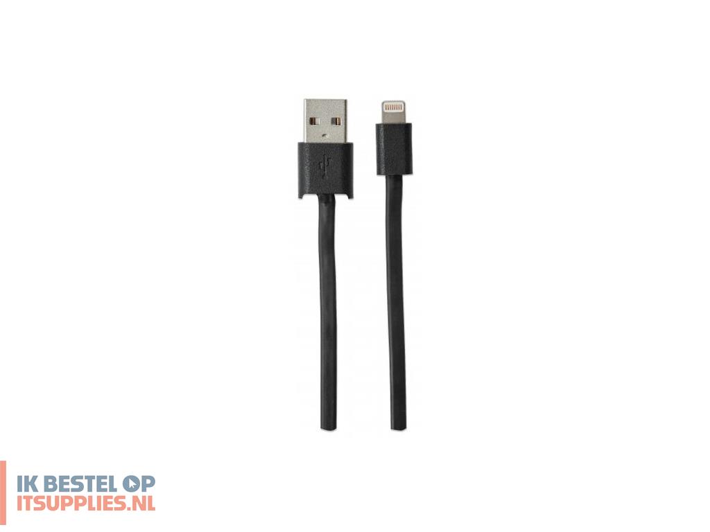 1626492-manhattan_393966_lightning-kabel_0-9_m_zwart