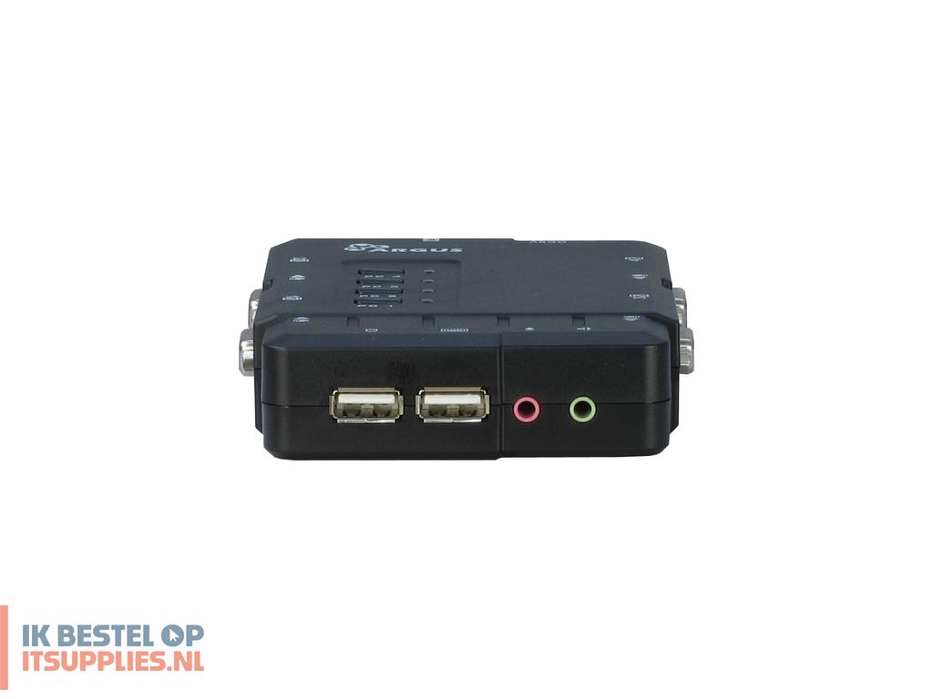 0551208-inter-tech_kvm-cs-41ua_kvm-switch_zwart