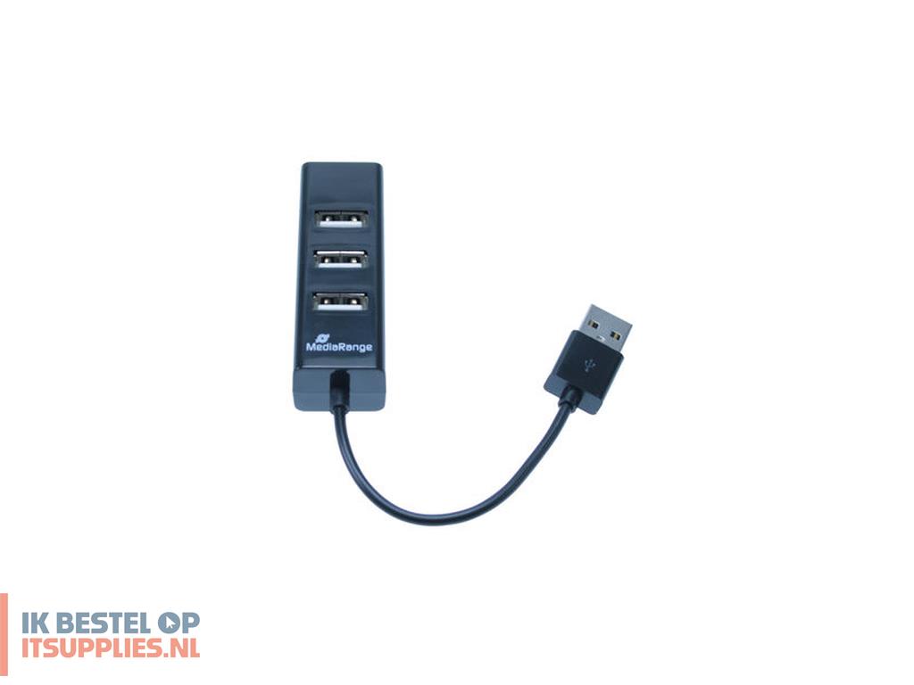 1537326-mediarange_mrcs502_interface_hub_480_mbits_zwart