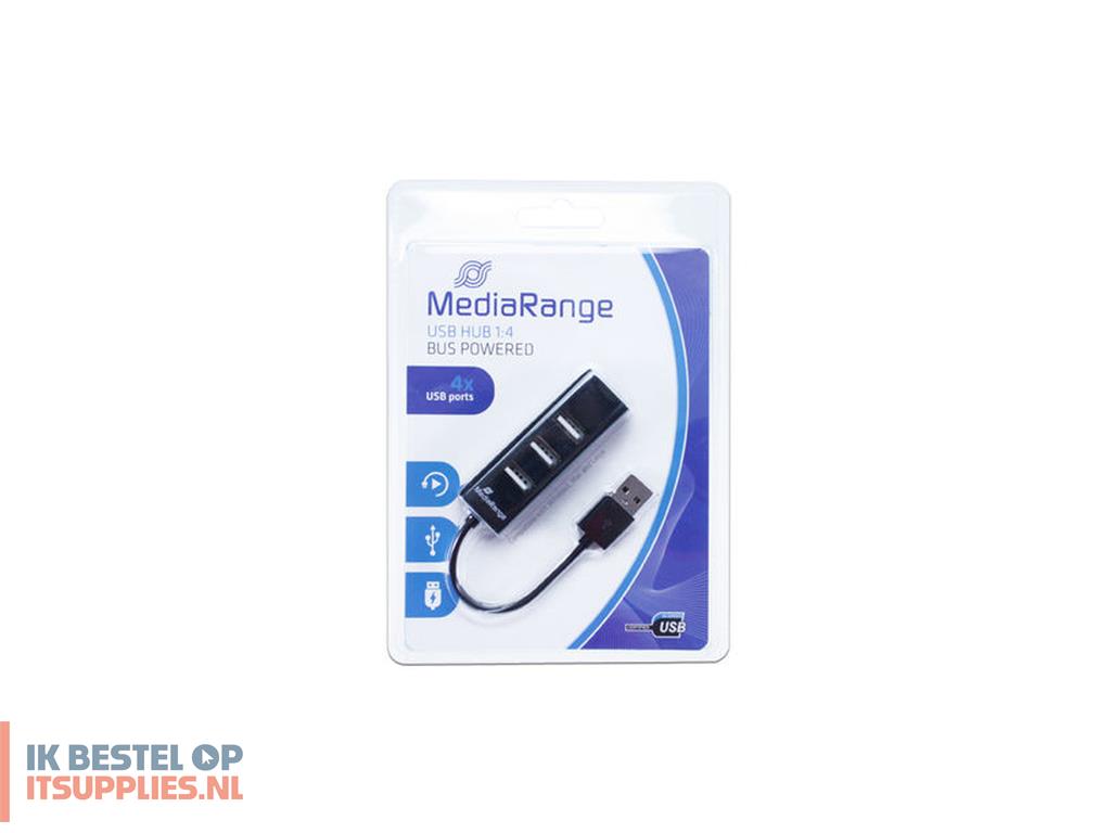 1538538-mediarange_mrcs502_interface_hub_480_mbits_zwart