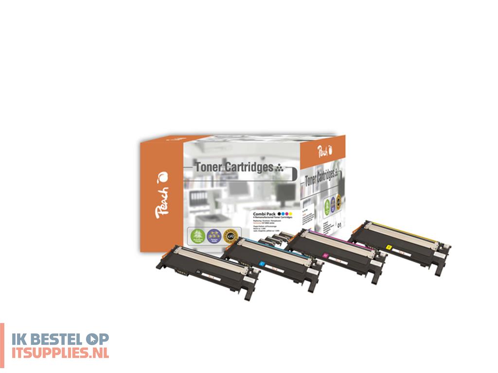 0803452-peach_111010_tonercartridge_4_stuks_zwart-_cyaan-_magenta-_geel