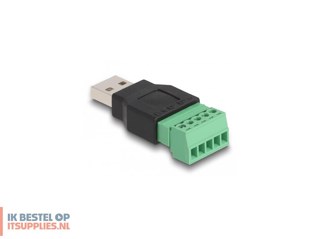 0107966-delock_65971_tussenstuk_voor_kabels_usb_20_type-a_1_x_5_pin_zwart-_groen