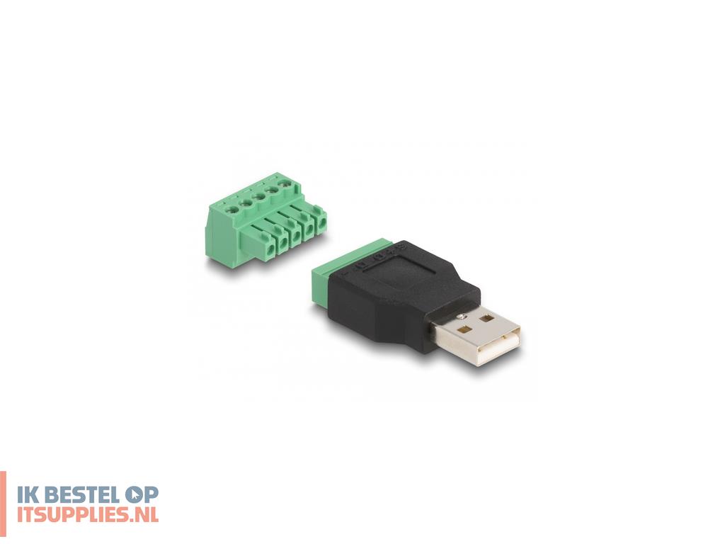 0109528-delock_65971_tussenstuk_voor_kabels_usb_20_type-a_1_x_5_pin_zwart-_groen