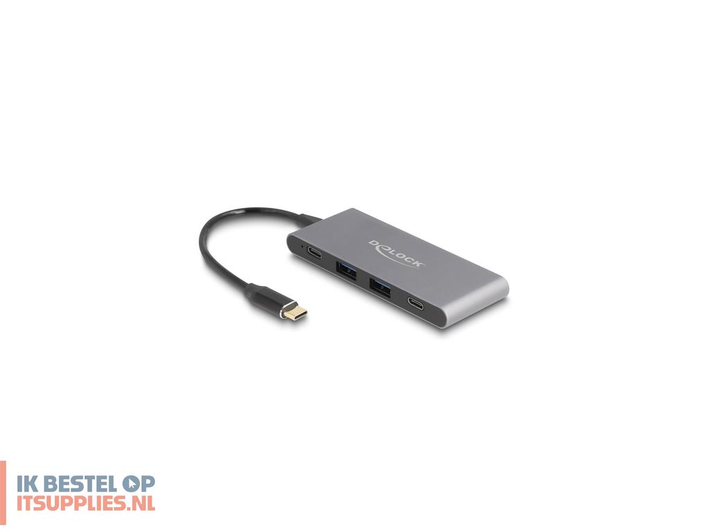 3516316-delock_64111_interface_hub_usb_32_gen_2_31_gen_2_type-c_10000_mbits_grijs