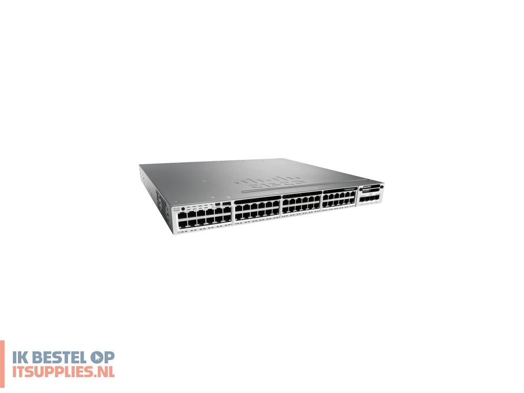 4638326-cisco_catalyst_ws-c3850-48t-s-rfb_netwerk-switch_managed_l3_gigabit_ethernet_101001000_zwart-_grijs