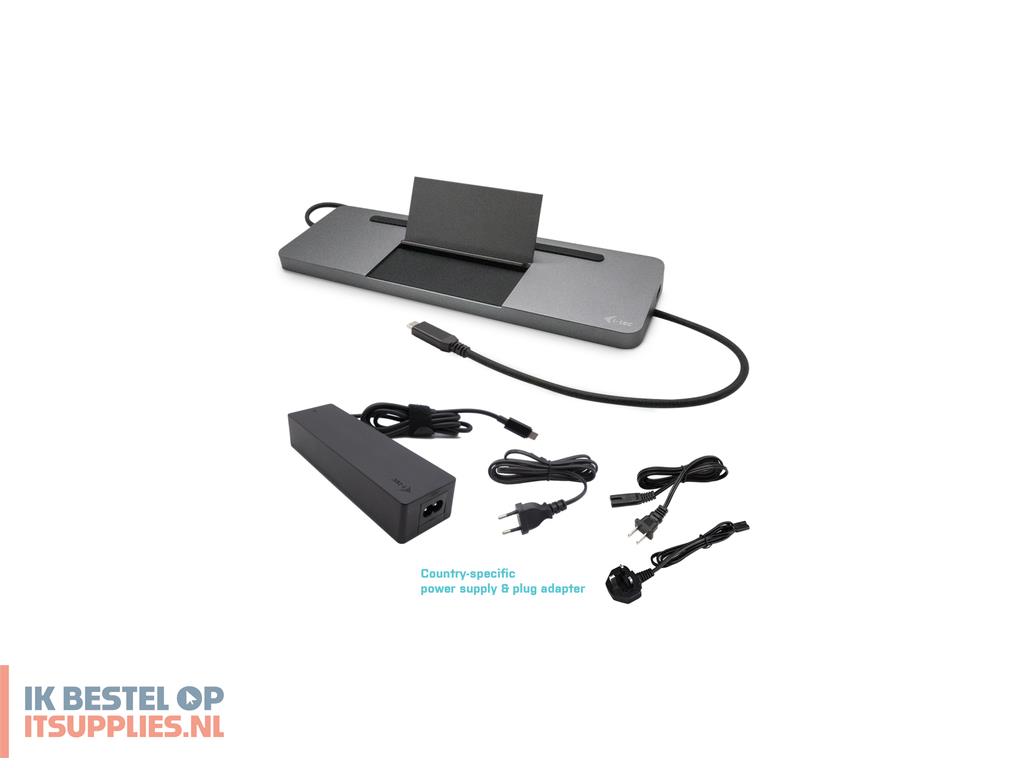1852878-i-tec_metal_c31flatpro100_laptop_dock_poortreplicator_bedraad_usb_32_gen_1_31_gen_1_type-c_grijs