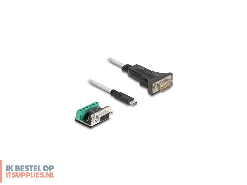 1904778-delock_64269_seriele_kabel_zwart-_transparant_1_m_usb_type-c_db-9