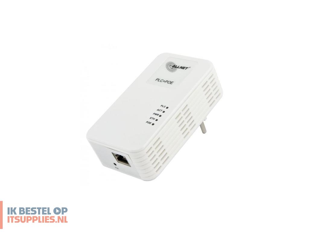 1855101-allnet_all1681203_powerline-netwerkadapter_1200_mbits_ethernet_lan_wit_1_stuks
