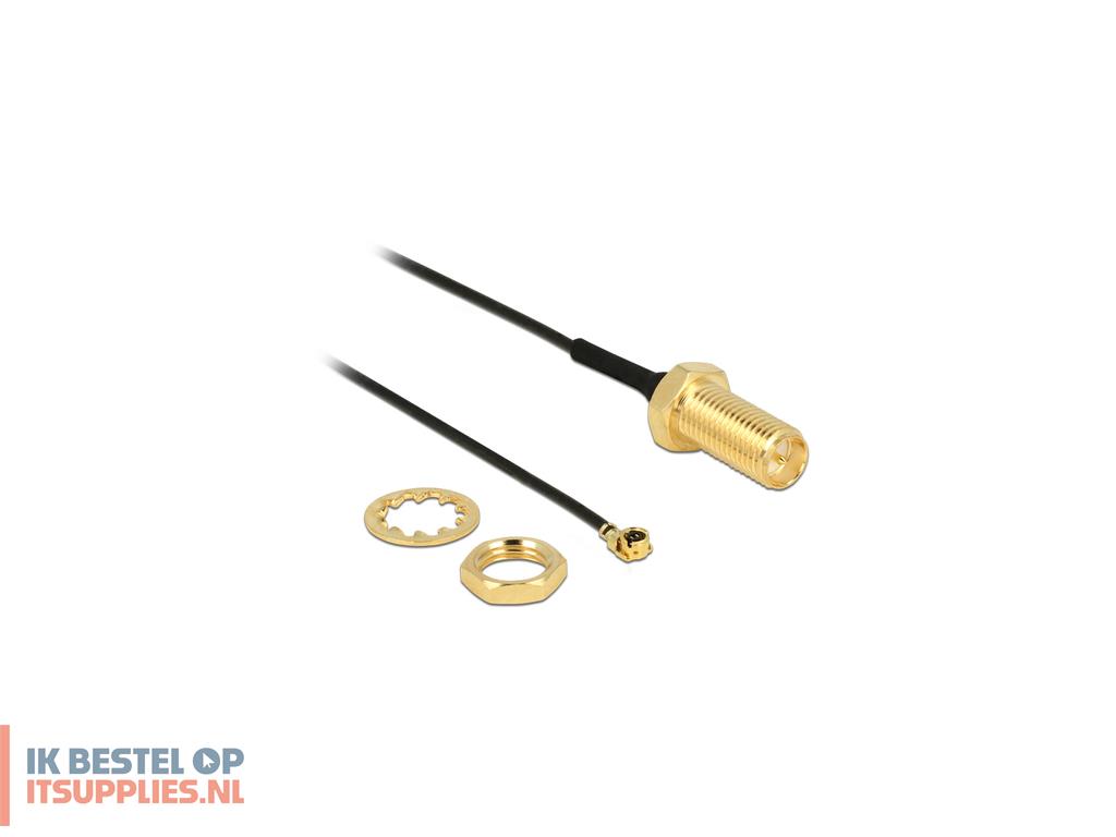 3632668-delock_89471_coax-kabel_0-1_m_rp-sma_mhf_ufl-lp-068_zwart