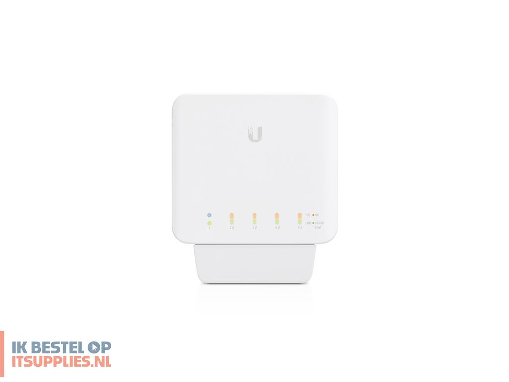 0100260-ubiquiti_unifi_usw‑flex_managed_l2_gigabit_ethernet_101001000_power_over_ethernet_poe_wit