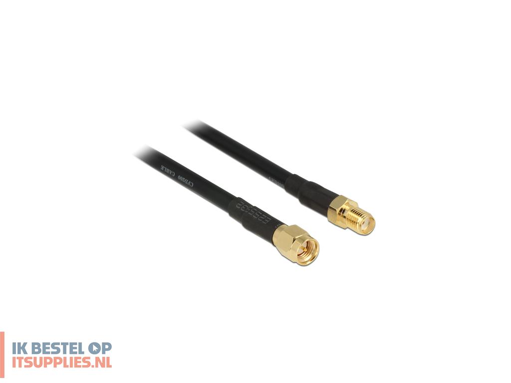 1303008-delock_89426_coax-kabel_cfd200_7-5_m_sma_zwart