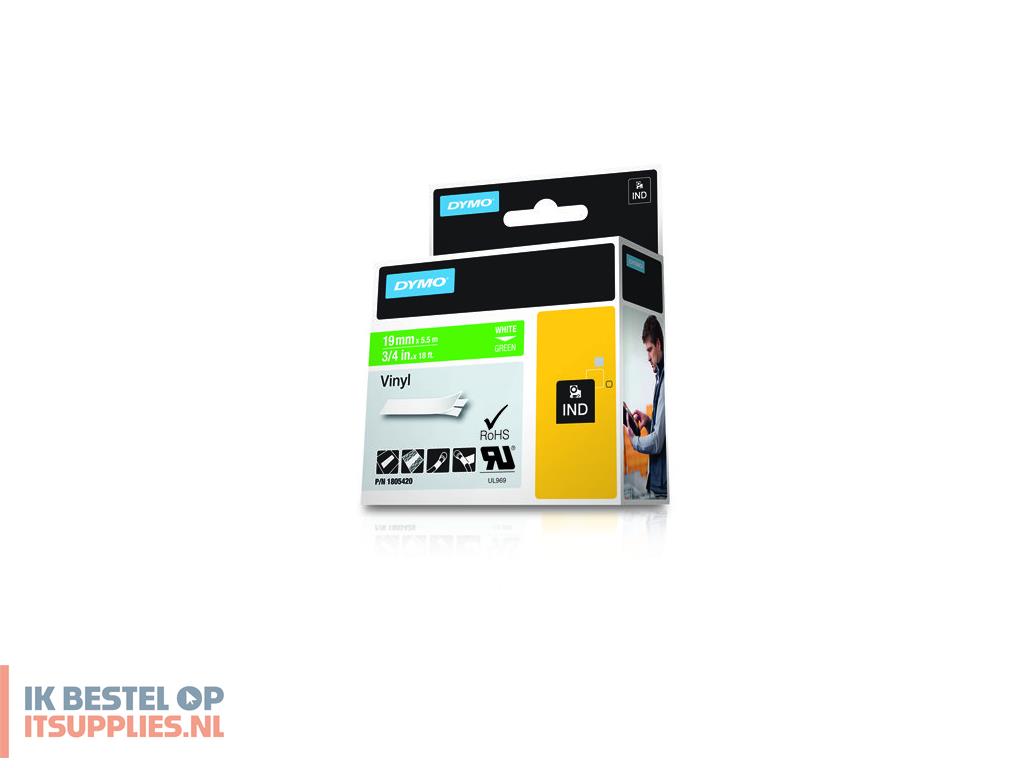 1735404-dymo_1805420_labelprinter-tape_wit_op_groen