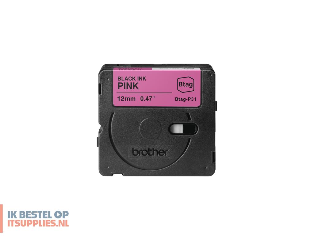 3310344-brother_btag-p31_labelprinter-tape_zwart_op_roze