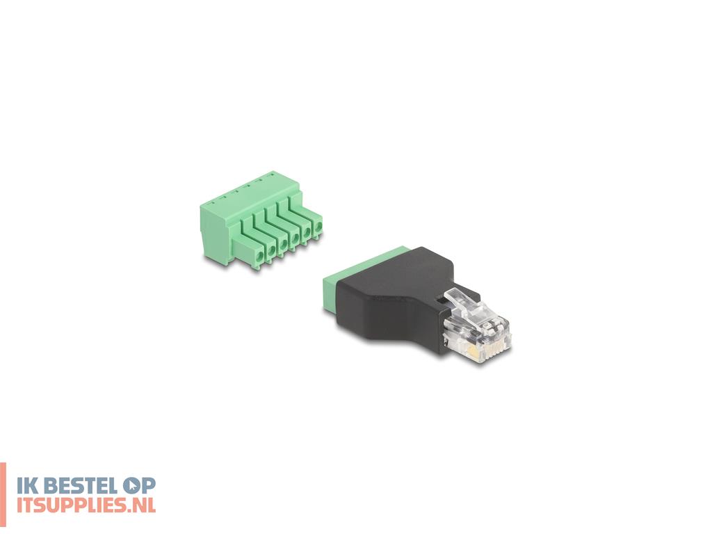 5629514-delock_66590_tussenstuk_voor_kabels_rj12_6_pin_terminal_block_zwart-_groen