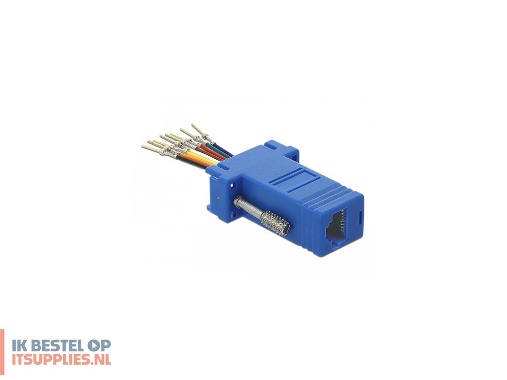 5907111-delock_66167_tussenstuk_voor_kabels_sub-d_rj-45_zwart-_blauw-_roestvrijstaal