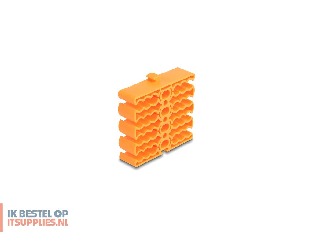 4606125-delock_66255_kabelbeheersysteem_universeel_kabelhouder_oranje_1_stuks